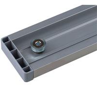 Fixation magnétique pour panneau à fiches en T de 25 mm, lot de 2 pièces