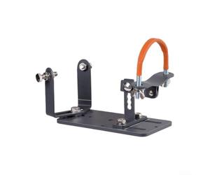 Fixation Meuleuse Angle Multi-Position pour robuste Fixation | Structure double boulon, base métal pour robuste, stabilité maximale, sécurité accrue, précision de coupe