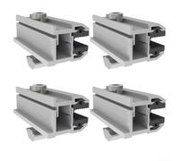 Fixation Module Film Mince 80x36mm Fixation Module Film Mince | Compatible 6-10mm, fixation rail, orientation précise, installation rapide, économie main-d'œuvre(4pcs)