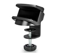 Fixation Multiprise - WAYTEX - Support de Bureau - Installation Facile - Antidérapant - Noir