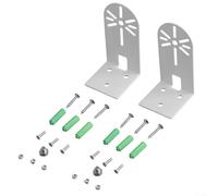 Fixation Murale Métal pour robuste pour Eufy Indoor Cam Fixation | Acier pour robuste, finition blanche, pour angle pour mort réduit, pour vue panoramique, compatible E220 P24