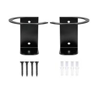 Fixation Murale Pour Bois De Chute Support présentoir mural métallique | Rangement râtelier bois de cerf cabane Pour cabane sous-sol garage porche bureau salon maison