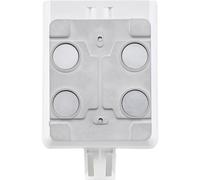 Fixation murale testo 0554 2001 Embout magnétique pour support mural testo Saveris 2,