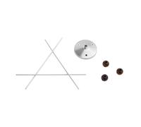 HAY Suspension plafond pour 3 lampes Nelson Bubble Fixture Fixation pour 3 Bubble