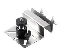 Fixation pour caméra Extérieur Gouttière Pour PTZ Dôme Fixation | Acier inoxydable massif, anti-rouille, pour idéal pluie neige, compatibilité pour eufy S340, finition argentée durable