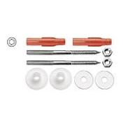 Fixation pour lavabo ASW 471475 M10 x 140 mm, sans capuchons, chevilles ToxTri