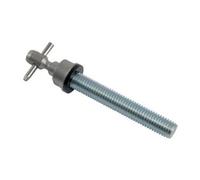 Fixation pour poignée porte battante STG - montage double - 48 à 58 mm NORMBAU