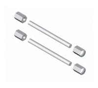 Fixation pour poignées doubles porte battante 6821 48 à 58 mm LA CROISÉE DS