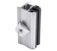 Fixation PV Film Mince 80mm Alliage pour robuste Fixation PV(1pc) | Alliage pour aluminium, épaisseur 6-10mm, anodisé anti-rouille, taille 80x36mm, usage extérieur