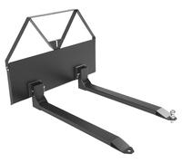 Fixation rapide VEVOR, 1160x145x822 mm Fourches à palettes pour mini-chargeurs avec châssis, charge utile 1179 kg, boule d'attelage 47,6 mm, attache rapide, chargeur frontal, pour mini-chargeurs, trac