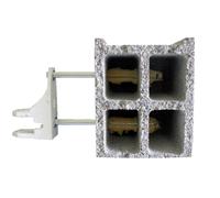 Fixation store acier 12 x 140
