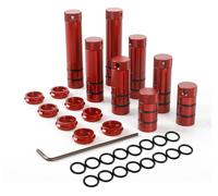Fixations de 20 mm pour établi, lot de 8, en alliage d'aluminium antidérapant