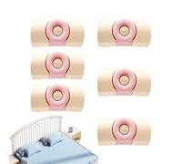 Fixations de Drap | 6 Pièces Fixations sans Aiguille à Pince agrippante,Pinces de Matelas pour Maintenir Les Draps en Place | pour Couvertures Maison Salon Chambre Dortoir Hôtel