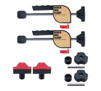 Fixations de poignée - Serrures de rail pour menuiserie | Kit de fusibles à action rapide avec alignement des trous ronds et structure métallique légère pour la coupe de planche, l'assemblage