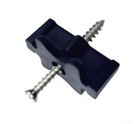 Fixations Deck Invisible pour Terrasse Composite Fixations Deck(100pcs) | Design invisible, pour surface lisse saillie, pour idéal finition esthétique, incluses, pour facile poser