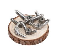 Fixations d'écrous, écrous à oreilles et boulons, écrous à serrer à la main en acier inoxydable 304, écrou à griffes, écrou à oreilles papillon M6 M8 -m20 M24