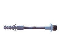 Fixations pour bidet WC - écrou borgne laiton nickelé - vis Ø 6 x 80 - jeu de 2 RAM