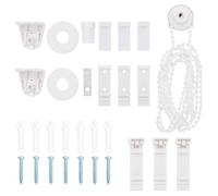 vidaXL Raccords de Store Enrouleur 30 pcs 18 mm, Support de Store Enrouleur, Fixation de Store Enrouleur, pièce de Rechange de Store Enrouleur