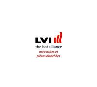 Fixations pour YALI G panneau simple - Haut. 500 mm - LVI - 4310011