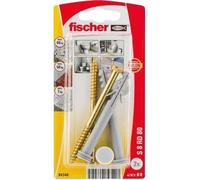 Fixations WC - FISCHER - Blister de 2 - Nylon - 85 mm - Lot de 2