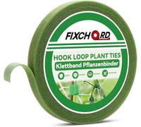 FIXCHORD Attaches de Jardin pour Plantes, 10m*12mm Attache Plante Grimpante, Attache Plante Grimpante pour Tomate, Liens de Plantes Bande de Fixation Réutilisable, Verre Vert