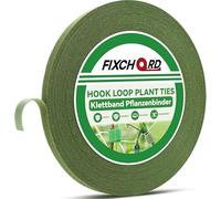 FIXCHORD Attaches de Jardin pour Plantes, 30m*12mm Attache Plante Grimpante, Attache Plante Grimpante pour Tomate, Liens de Plantes Bande de Fixation Réutilisable, Verre Vert