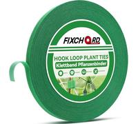 FIXCHORD Attaches de Jardin pour Plantes, 30m*12mm Attache Plante Grimpante, Attache Plante Grimpante pour Tomate, Liens de Plantes Bande de Fixation Réutilisable, Vert Tendre