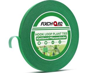 FIXCHORD Attaches de Jardin pour Plantes, 30m*12mm Attache Plante Grimpante, Attache Plante Grimpante pour Tomate, Liens de Plantes Bande de Fixation Réutilisable, Vert Tendre