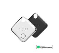 FIXED Tracker Bluetooth pour iOS Fixed Tag – compatible « Find My » – Lot de 2 Noir/Blanc
