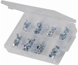 Fixman Quincaillerie Assortiment d'écrous à oreilles 40 pcs.