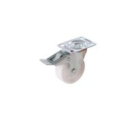 Roulette pivotante en polypropylène FIXMAN avec frein 100 mm, 125 kg