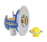 Somatherm - Sortie de cloison Multicouche - Sortie de cloison machine à laver FIXOPLAC - raccord coudé Multicouche à sertir Ø16 - Femelle 1/2" (15/21) -