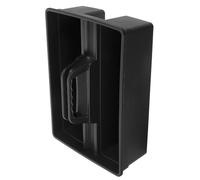 FIXOSHEE Boîte à Outils de Nettoyage en Pp, Poignée Moulée Organisateur D'outils de Nettoyage, 3 Compartiments, Fond Plat, Petit Format, pour Laver les Vitres Maison