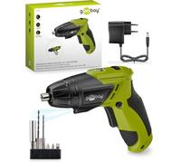 Goobay Perceuse-visseuse sans fil 3,6 V avec LED – 6 pièces