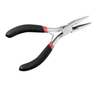 Fixpoint 77098 Pince À Becs Demi-Rondes Avec Embouts Striés, 125mm