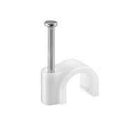 fixPOINT - Serre-câble - blanc (pack de 100)