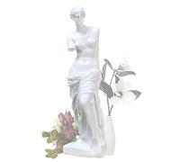 FIYSON Figurine de Sculpture Classique Grecque Vénus de Milo de 29 cm, Figurine décorative en résine de la mythologie Romaine Grecque pour Objets de Collection d'artiste, décoration de Bureau Moderne