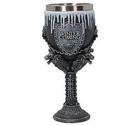 FIYSON Gobelets et calices,tasse de café en résine Game of Thrones gobelet 13 cm noir, verres à vin à motif Dragon 3D Vintage en résine pour accessoire Bar à whisky Cocktail à vin Champagne (style 1)