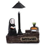 FIYSON Veilleuse Animée pour Enfants, Figurine d'Action Sans Visage de Spirited Away, Lampe de Chevet Chat Spider Man pour Chambre d'Enfant, Jouet LED Cadeau pour Décoration de Maison (Style 6)