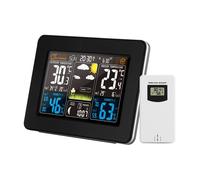 FJ3365 Station Météo Couleur Intérieure - Extérieure Sans Fil Température Humidité Baromètre Thermomètre Hygromètre Électronique B