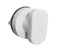 FJIXUO Extracteur de ventouse porte et fenêtre, 1 pièce, poignée polyvalente, tiroir réfrigérateur, salle bains, main courante Pour Verre De Salle De Bain Armoire Tiroi(White)