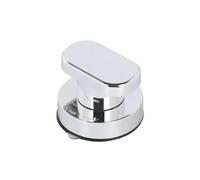 FJIXUO Poignées de porte et fenêtre réutilisables, 1 pièce, extracteur ventouse polyvalent, poignées tiroir à absorption Pour Verre De Salle De Bain Armoire Tiroi(Silver)
