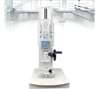 FJYAWEN Dynamomètre Numérique, 10-2000 N, Support De Mesure De Force Manuel, Course De 270 Mm, avec 2 Pinces D'essai, Fonction De Sortie, écran LCD, pour Essais De Traction withRuler-50N