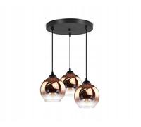 FKL DESIGN Home Deco Lampe de plafond lampe suspendue lampe suspendue lampe boule noire gris blanc 840-DHR3-KT