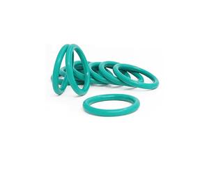 FKM Lot de 50 joints toriques en caoutchouc vert fluorine résistant aux hautes températures pour roulements, pompes, rouleaux de route, conduites d'eau, valves joints toriques 19 x 2,5 mm