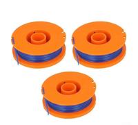 FL225 Lot de 3 bobines de fil simple et de rechange pour débroussailleuse sans fil CT250 CT250X, système d'alimentation automatique