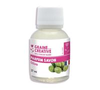 Flacon 27ml parfum liquide pour bougie et savon - Olive