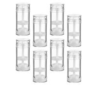 Flacon à Bâtonnet Twist-Up 30ml en Plastique Blanc, Lot de 8