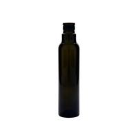 Flacon à vinaigre/huile 250 ml « Willy New », verre, vert antique, ouverture : DOP