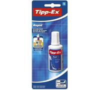 Flacon correcteur - BIC - Tipp-Ex Rapid - 20 ml - Fort pouvoir couvrant - Applicateur mousse